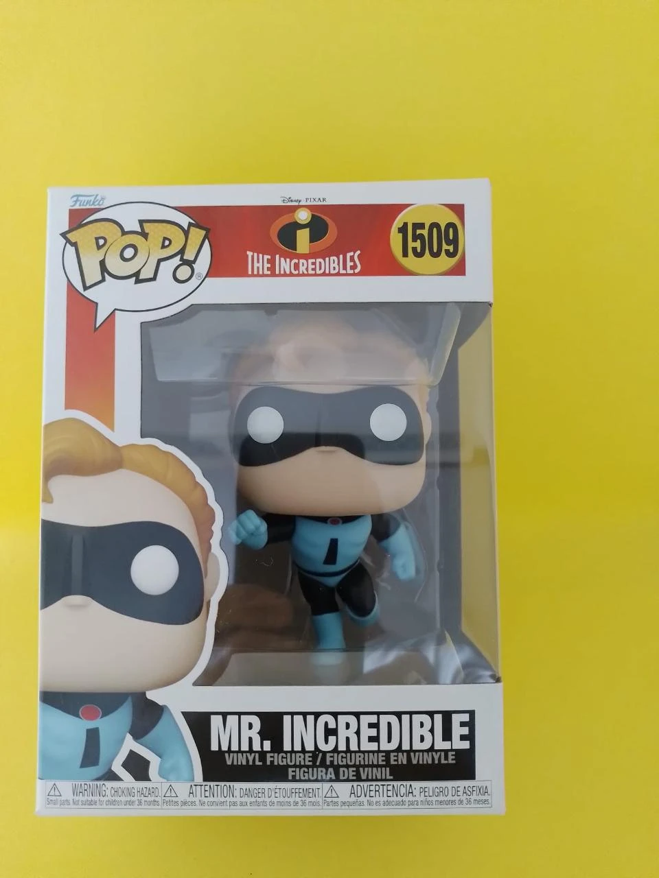 Funko Pop! Disney&Pixar The Incredibles - Mr. Incredible #173 - NOVO/LACRADO